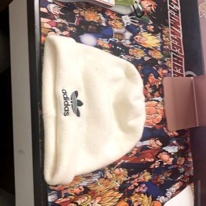 White adidas beanie